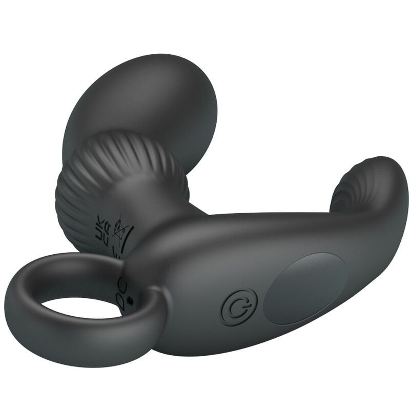 Vibratore Cayla Anale Massaggiatore Nero - PRETTY LOVE - Plug e Catene Anali | erosidea.com