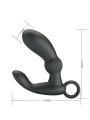 Vibratore Cayla Anale Massaggiatore Nero - PRETTY LOVE - Plug e Catene Anali | erosidea.com