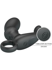 Vibratore Cayla Anale Massaggiatore Nero - PRETTY LOVE - Plug e Catene Anali | erosidea.com