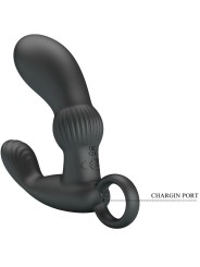 Vibratore Cayla Anale Massaggiatore Nero - PRETTY LOVE - Plug e Catene Anali | erosidea.com