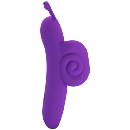 Snail Potente Stimolatore Delle Dita Viola - PRETTY LOVE - Stimolatori | erosidea.com