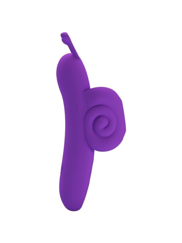 Snail Potente Stimolatore Delle Dita Viola - PRETTY LOVE - Stimolatori | erosidea.com