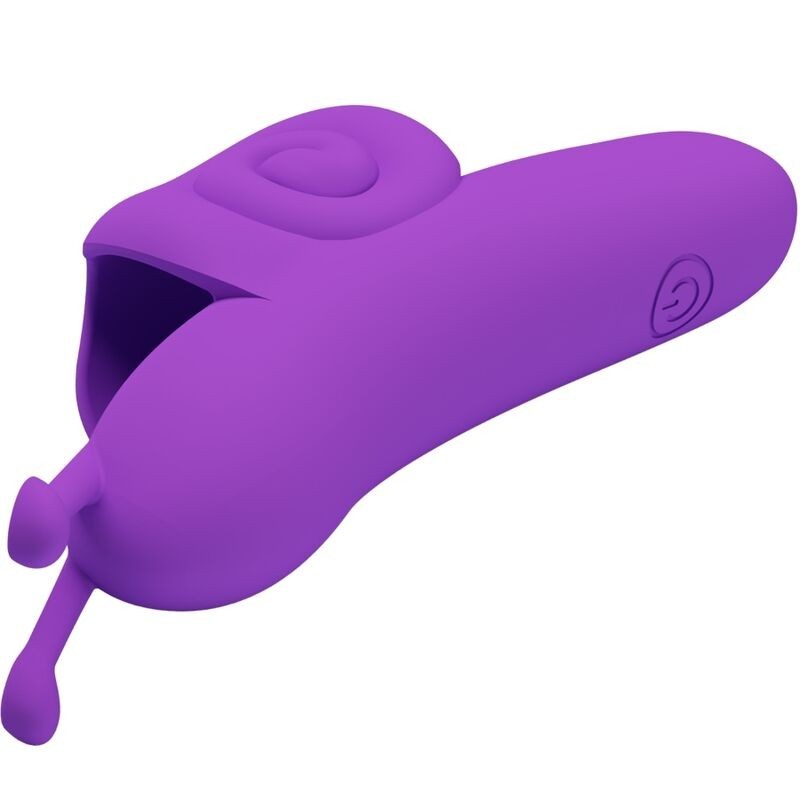 Snail Potente Stimolatore Delle Dita Viola - PRETTY LOVE - Stimolatori | erosidea.com