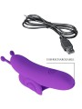 Snail Potente Stimolatore Delle Dita Viola - PRETTY LOVE - Stimolatori | erosidea.com