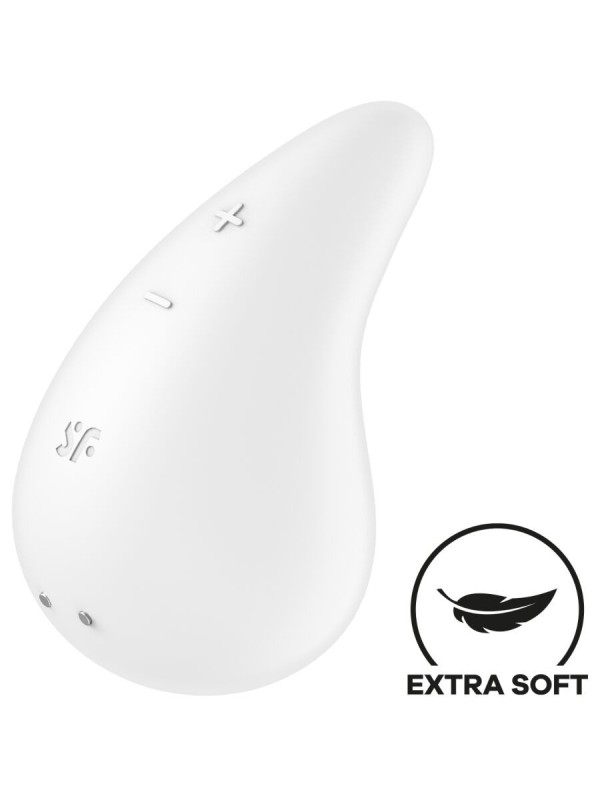 Vibratore Goccia Di Rugiada Lay-On Bianco - SATISFYER LAYONS - Vibratori | erosidea.com