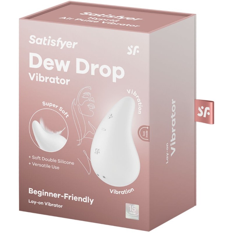 Vibratore Goccia Di Rugiada Lay-On Bianco - SATISFYER LAYONS - Vibratori | erosidea.com