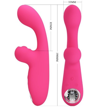 Vibratore Skylar Stimolatore Rosa - PRETTY LOVE FLIRTATION - Vibratori | erosidea.com