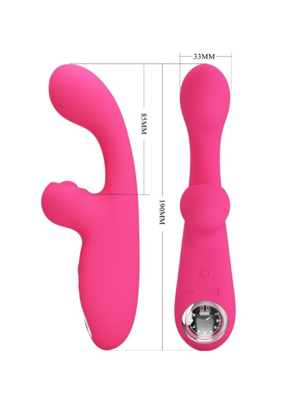 Vibratore Skylar Stimolatore Rosa - PRETTY LOVE FLIRTATION - Vibratori | erosidea.com