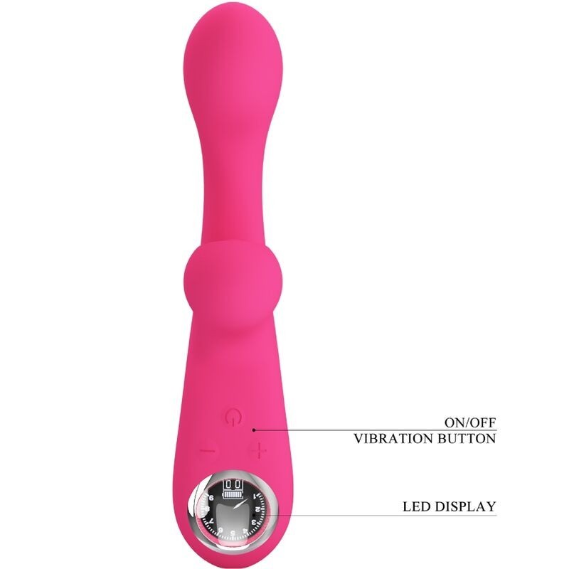 Vibratore Skylar Stimolatore Rosa - PRETTY LOVE FLIRTATION - Vibratori | erosidea.com