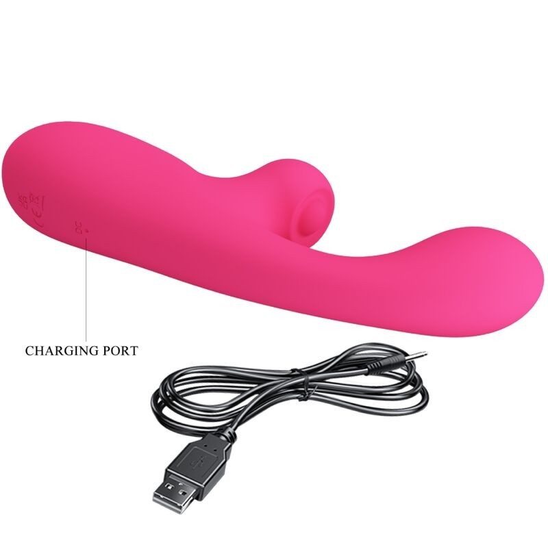 Vibratore Skylar Stimolatore Rosa - PRETTY LOVE FLIRTATION - Vibratori | erosidea.com