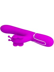 Vibratore Multifunzione Rabbit 4 In 1 Farfalla Fucsia - PRETTY LOVE FLIRTATION - Vibratori Rabbit | erosidea.com