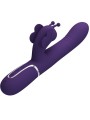Pretty Love - Vibratore Multifunzione Rabbit 4 In 1 Farfalla Viola - PRETTY LOVE FLIRTATION - Vibratori Rabbit | erosidea.com