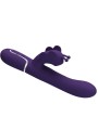 Pretty Love - Vibratore Multifunzione Rabbit 4 In 1 Farfalla Viola - PRETTY LOVE FLIRTATION - Vibratori Rabbit | erosidea.com