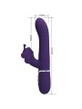 Pretty Love - Vibratore Multifunzione Rabbit 4 In 1 Farfalla Viola - PRETTY LOVE FLIRTATION - Vibratori Rabbit | erosidea.com
