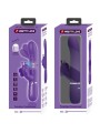 Pretty Love - Vibratore Multifunzione Rabbit 4 In 1 Farfalla Viola - PRETTY LOVE FLIRTATION - Vibratori Rabbit | erosidea.com