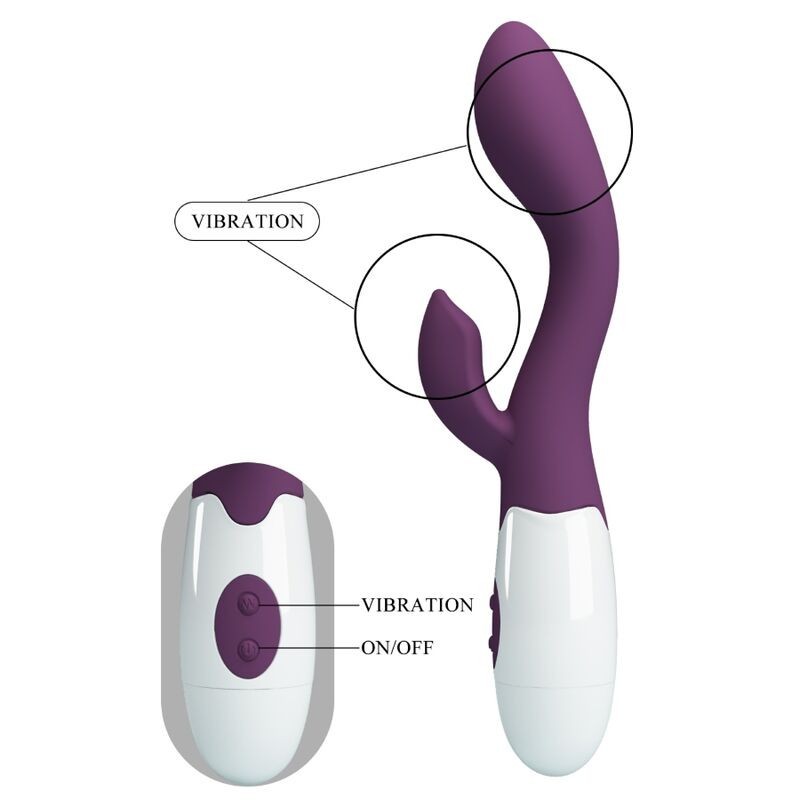 Pretty Love - Vibratore Brighty G-Spot Viola - PRETTY LOVE FLIRTATION - Vibratori punto G | erosidea.com