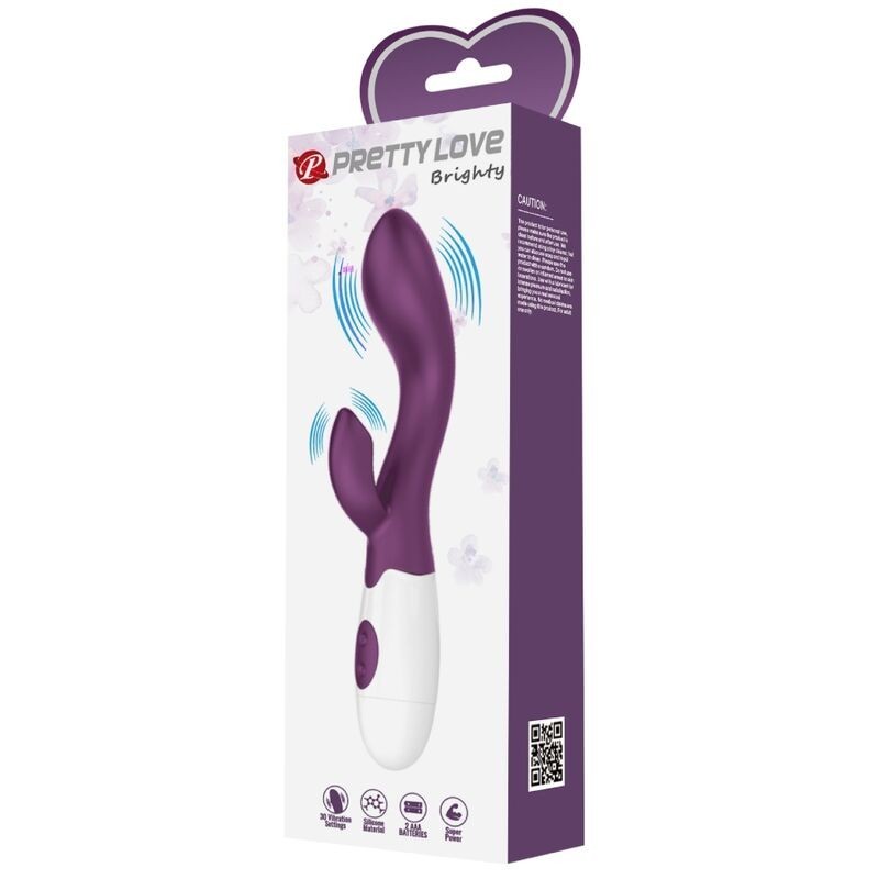 Pretty Love - Vibratore Brighty G-Spot Viola - PRETTY LOVE FLIRTATION - Vibratori punto G | erosidea.com