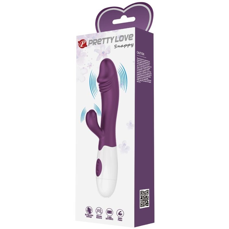 Pretty Love - Vibratore Snappy G-Spot Viola - PRETTY LOVE FLIRTATION - Vibratori punto G | erosidea.com