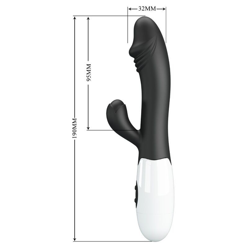 Pretty Love - Vibratore Snappy G-Spot Nero - PRETTY LOVE FLIRTATION - Vibratori punto G | erosidea.com
