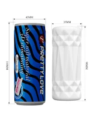 Pretty Love - Stimolatore 3D Can Modello 2 - PRETTY LOVE MALE - Stimolatori | erosidea.com
