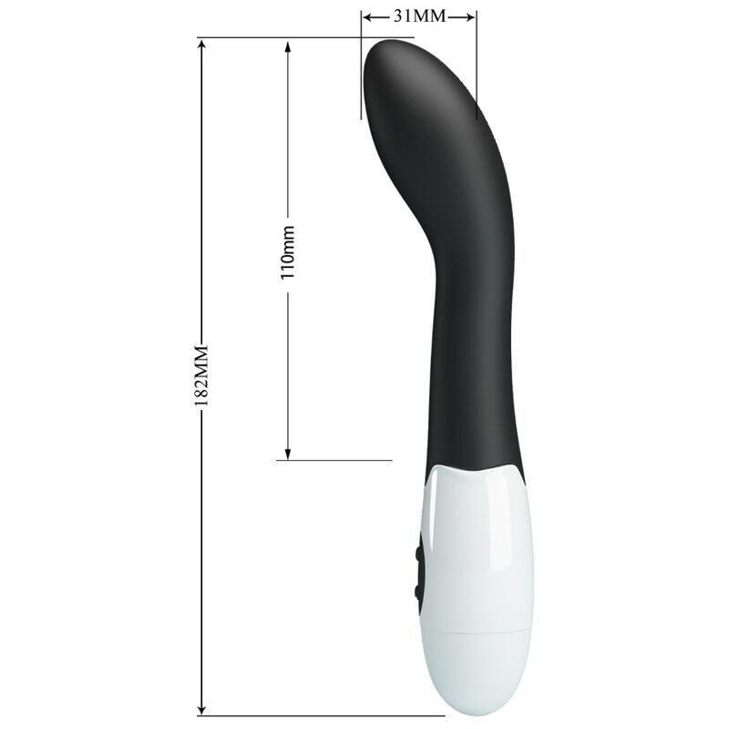 Vibratore Bishop G-Spot 30 Modalit Nero - PRETTY LOVE FLIRTATION - Vibratori punto G | erosidea.com