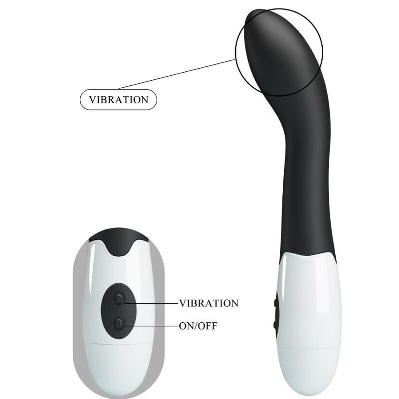 Vibratore Bishop G-Spot 30 Modalit Nero - PRETTY LOVE FLIRTATION - Vibratori punto G | erosidea.com