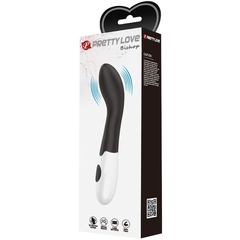 Vibratore Bishop G-Spot 30 Modalit Nero - PRETTY LOVE FLIRTATION - Vibratori punto G | erosidea.com