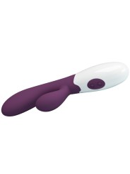 Pretty Love - Alvis Vibratore Rabbit E Punto G Viola - PRETTY LOVE FLIRTATION - Vibratori Rabbit | erosidea.com