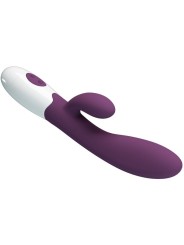 Pretty Love - Alvis Vibratore Rabbit E Punto G Viola - PRETTY LOVE FLIRTATION - Vibratori Rabbit | erosidea.com