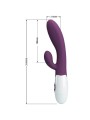 Pretty Love - Alvis Vibratore Rabbit E Punto G Viola - PRETTY LOVE FLIRTATION - Vibratori Rabbit | erosidea.com