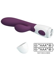 Pretty Love - Alvis Vibratore Rabbit E Punto G Viola - PRETTY LOVE FLIRTATION - Vibratori Rabbit | erosidea.com