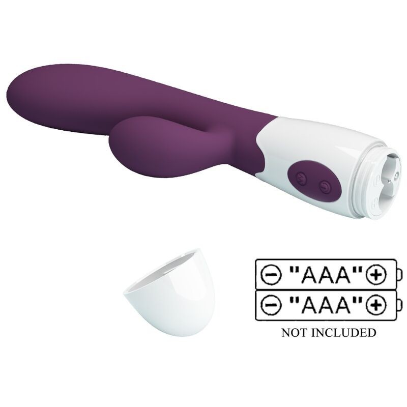 Pretty Love - Alvis Vibratore Rabbit E Punto G Viola - PRETTY LOVE FLIRTATION - Vibratori Rabbit | erosidea.com