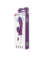 Pretty Love - Alvis Vibratore Rabbit E Punto G Viola - PRETTY LOVE FLIRTATION - Vibratori Rabbit | erosidea.com