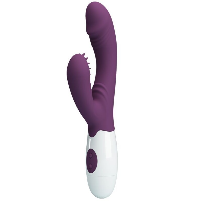 Vibratore Andre Rabbit E Stimolatore Punto G Viola - PRETTY LOVE FLIRTATION - Vibratori Rabbit | erosidea.com