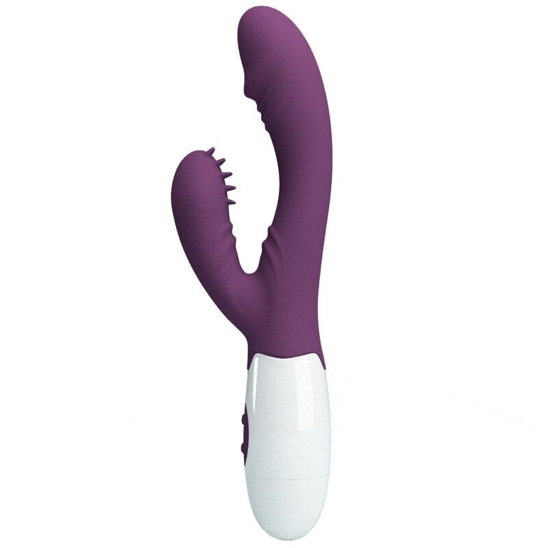 Vibratore Andre Rabbit E Stimolatore Punto G Viola - PRETTY LOVE FLIRTATION - Vibratori Rabbit | erosidea.com
