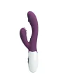 Vibratore Andre Rabbit E Stimolatore Punto G Viola - PRETTY LOVE FLIRTATION - Vibratori Rabbit | erosidea.com