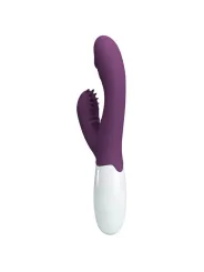 Vibratore Andre Rabbit E Stimolatore Punto G Viola - PRETTY LOVE FLIRTATION - Vibratori Rabbit | erosidea.com