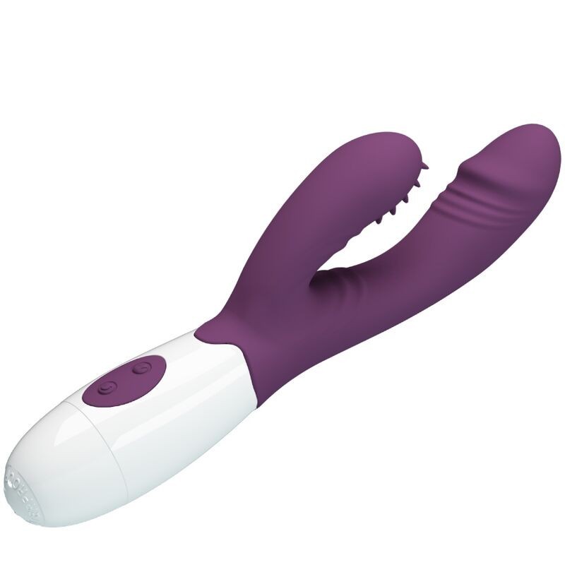 Vibratore Andre Rabbit E Stimolatore Punto G Viola - PRETTY LOVE FLIRTATION - Vibratori Rabbit | erosidea.com