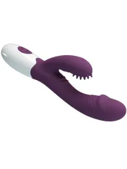 Vibratore Andre Rabbit E Stimolatore Punto G Viola - PRETTY LOVE FLIRTATION - Vibratori Rabbit | erosidea.com