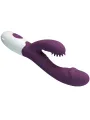 Vibratore Andre Rabbit E Stimolatore Punto G Viola - PRETTY LOVE FLIRTATION - Vibratori Rabbit | erosidea.com