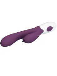 Vibratore Andre Rabbit E Stimolatore Punto G Viola - PRETTY LOVE FLIRTATION - Vibratori Rabbit | erosidea.com