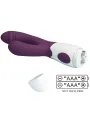 Vibratore Andre Rabbit E Stimolatore Punto G Viola - PRETTY LOVE FLIRTATION - Vibratori Rabbit | erosidea.com