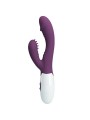 Vibratore Butterfly Kiss Rabbit E Stimolatore Punto G Viola - PRETTY LOVE FLIRTATION - Vibratori Rabbit | erosidea.com