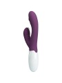 Vibratore Butterfly Kiss Rabbit E Stimolatore Punto G Viola - PRETTY LOVE FLIRTATION - Vibratori Rabbit | erosidea.com