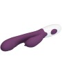 Vibratore Butterfly Kiss Rabbit E Stimolatore Punto G Viola - PRETTY LOVE FLIRTATION - Vibratori Rabbit | erosidea.com