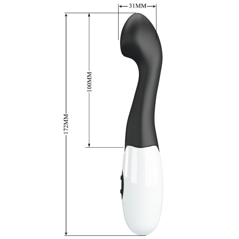 Vibratore Charles G-Spot 30 Modalit Nero - PRETTY LOVE FLIRTATION - Vibratori punto G | erosidea.com