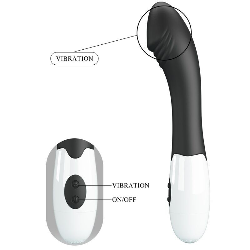 Pretty Love - Elemental Vibratore G-Spot 30 Modalit Nero - PRETTY LOVE FLIRTATION - Vibratori punto G | erosidea.com