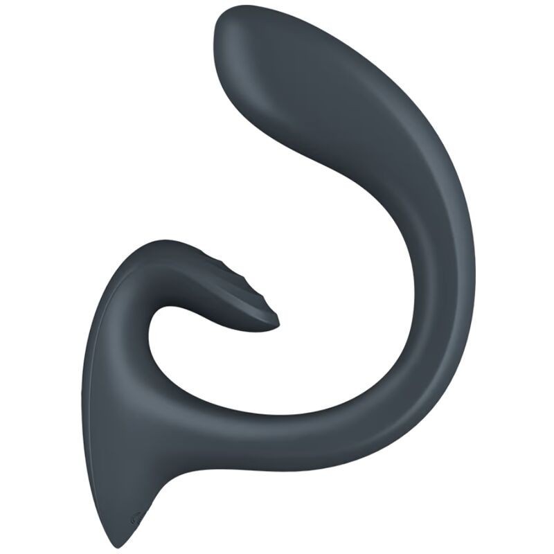 Vibratore G For Goddess 1 Rabbit Grigio Scuro - SATISFYER VIBRATOR - Vibratori Rabbit | erosidea.com
