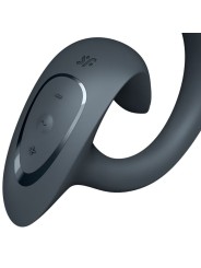 Vibratore G For Goddess 1 Rabbit Grigio Scuro - SATISFYER VIBRATOR - Vibratori Rabbit | erosidea.com