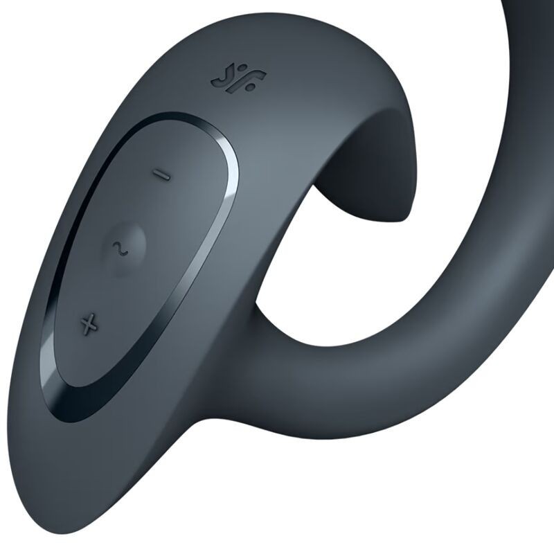 Vibratore G For Goddess 1 Rabbit Grigio Scuro - SATISFYER VIBRATOR - Vibratori Rabbit | erosidea.com